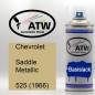 Preview: Chevrolet, Saddle Metallic, 525 (1966): 400ml Sprühdose, von ATW Autoteile West.